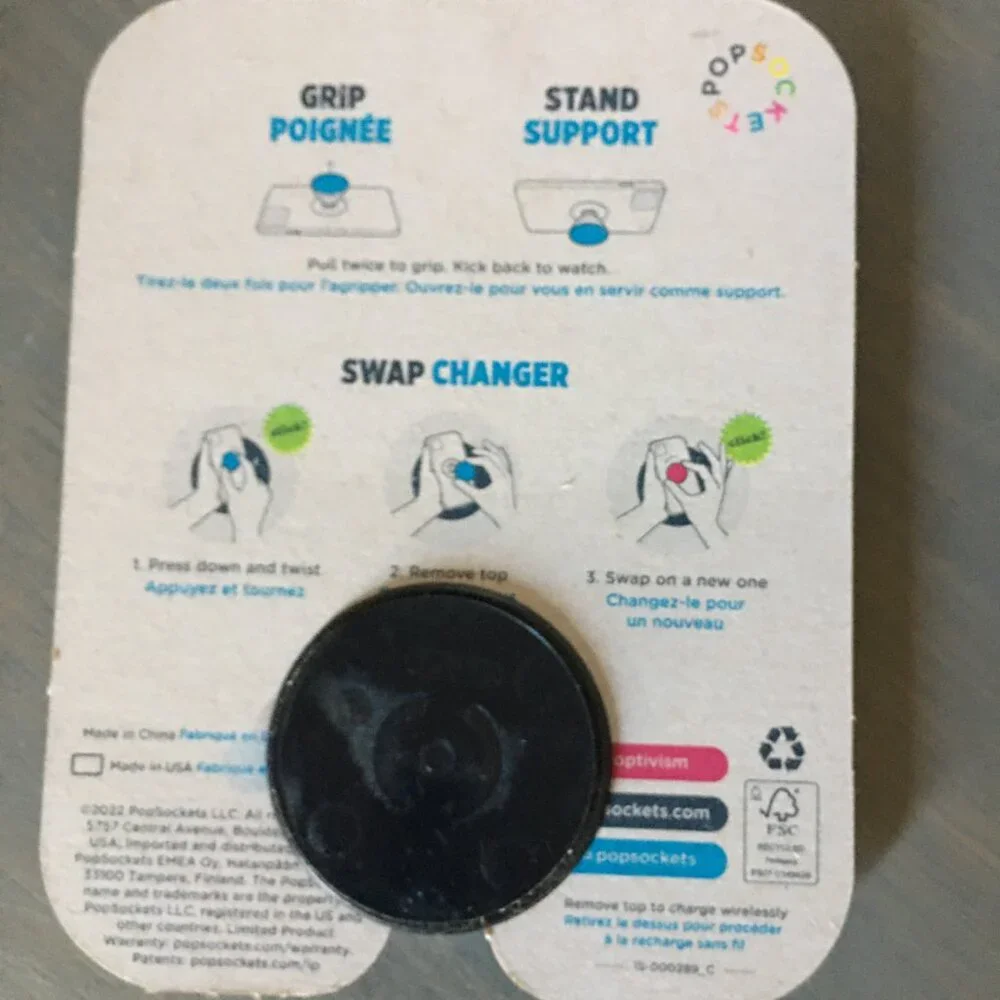 Funny Cat Lovers Pop-Up Socket Grip Standard